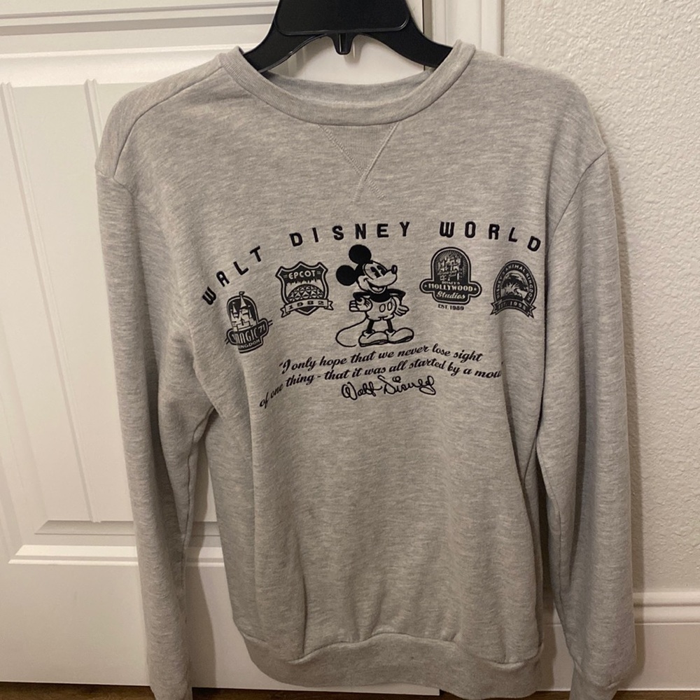 Walt Disney world quote sweatshirt
